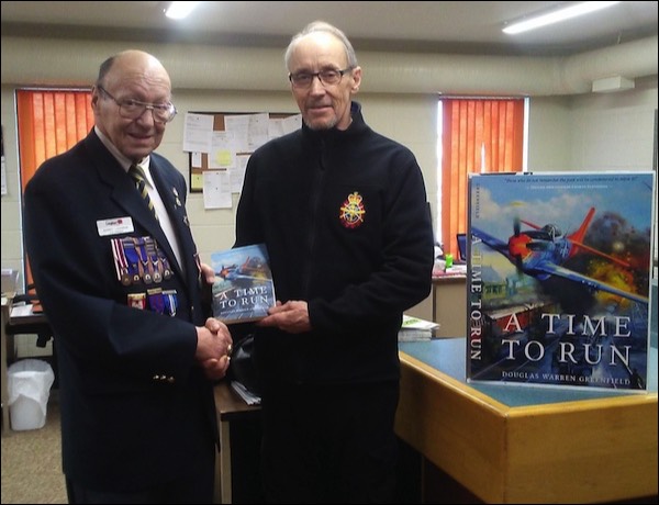 Barry Lazoruk and Douglas Greenfield Royal Canadian Legion