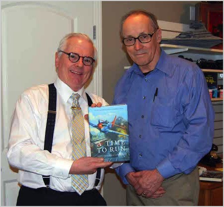 Douglas Warren Greenfield with Artist Robert Bailey